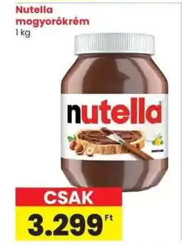 Spar Market Nutella mogyorókrém ajánlat