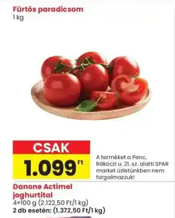 Spar Market Fürtös paradicsom ajánlat
