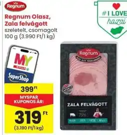 Spar Market Regnum Olasz, Zala felvágott ajánlat