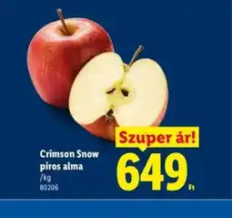 Lidl Crimson Snow piros alma ajánlat