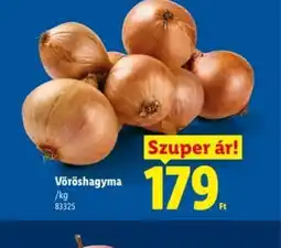 Lidl Vöröshagyma ajánlat