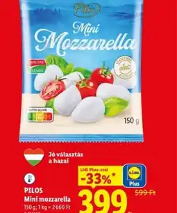 Lidl Pilos Mini mozzarella ajánlat