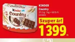 Lidl KINDER Country ajánlat