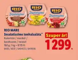 Lidl RIO MARE Insalatissime tonhalsaláta ajánlat