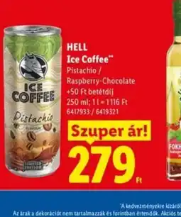 Lidl HELL Ice Coffee ajánlat