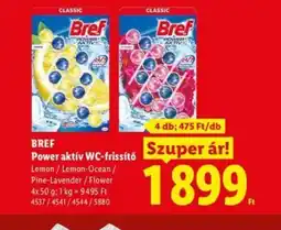Lidl BREF Power aktív WC-frissítő ajánlat