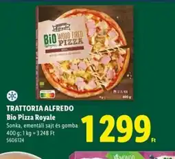 Lidl TRATTORIA ALFREDO Bio Pizza Royale ajánlat