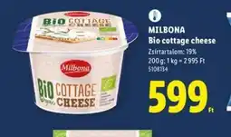 Lidl MILBONA Bio cottage cheese ajánlat