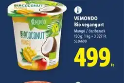 Lidl VEMONDO Bio veganyogurt ajánlat