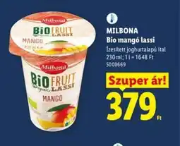 Lidl MILBONA Bio mang lassi ajánlat