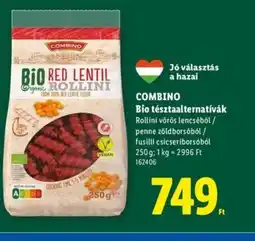 Lidl COMBINO Bio tésztaalternatívák ajánlat