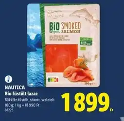Lidl Nautica Bio füstölt lazac ajánlat