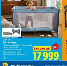 Lidl LUPILU Baba utazágy ajánlat