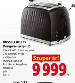 Lidl RUSSELL HOBBS Design kenyérpirít ajánlat