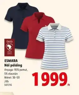 Lidl ESMARA Női pling ajánlat