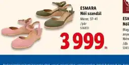 Lidl ESMARA Női szandál ajánlat
