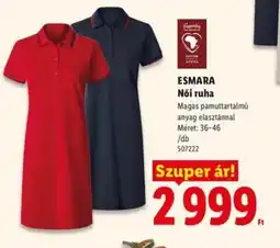Lidl ESMARA Női ruha ajánlat