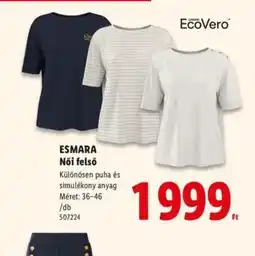 Lidl ESMARA Női felső ajánlat