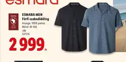 Lidl ESMARA MEN Férfi szabadidőing ajánlat