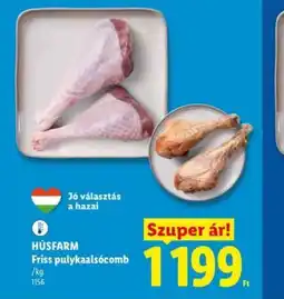 Lidl HÚSFARM Friss pulykaalscomb ajánlat