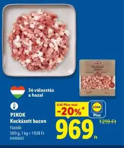 Lidl PIKOK Kockázott bacon ajánlat