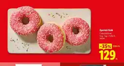 Lidl Eperízű fánk ajánlat