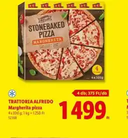 Lidl TRATTORIA ALFREDO Margherita pizza ajánlat