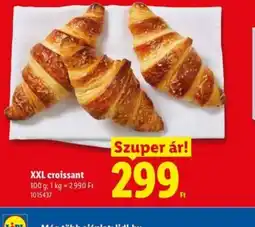 Lidl XXL croissant ajánlat