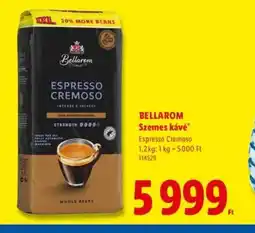 Lidl BELLAROM Szemes kávé ajánlat