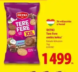 Lidl DETKI Tere Fere omls keksz ajánlat