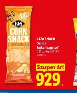 Lidl LIZA SNACK kukoricagoly ajánlat