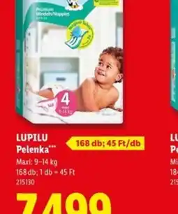 Lidl LUPILU Pelenka ajánlat