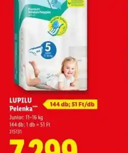 Lidl LUPILU Pelenka ajánlat