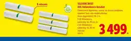 Lidl SILVERCREST XXL fliatekercs-készlet ajánlat