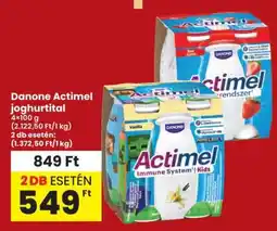 Interspar Danone Actimel joghurtital ajánlat