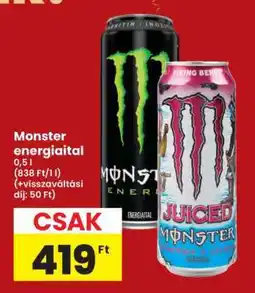 Interspar MONSTER Energiaital ajánlat