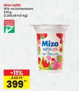 Interspar MIZO Tejföl ajánlat