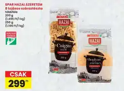 Interspar SPAR HAZAI.SZERETEM 8 tojásos száraztészta ajánlat