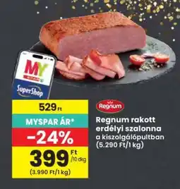 Interspar Regnum rakott erdélyi szalonna ajánlat