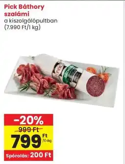 Interspar Pick Báthory szalámi ajánlat