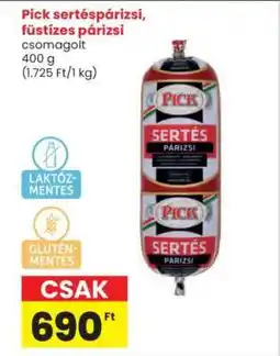 Interspar Pick sertéspárizsi, füstízes párizsi ajánlat