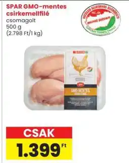 Interspar SPAR GMO-mentes csirkemellfilé ajánlat