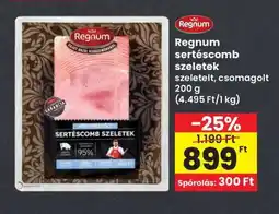 Interspar Regnum sertéscomb szeletek ajánlat
