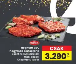 Interspar Regnum BBQ hagymás sertéstarja ajánlat