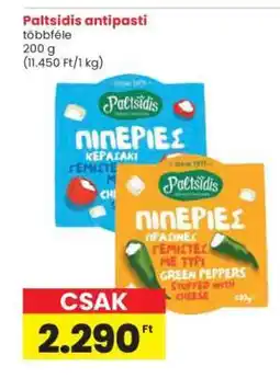 Interspar Paltsidis antipasti ajánlat