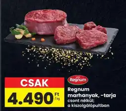 Interspar Regnum marhanyak, tarja ajánlat