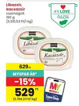 Interspar Libazsír, kacsazsír ajánlat