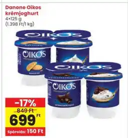 Interspar DANONE Oikos krémjoghurt ajánlat