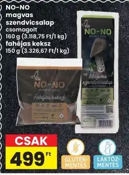 Interspar NO-NO magvas szendvicsalap csomagolt ajánlat