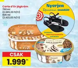 Interspar CARTE D'OR Jégkrém ajánlat